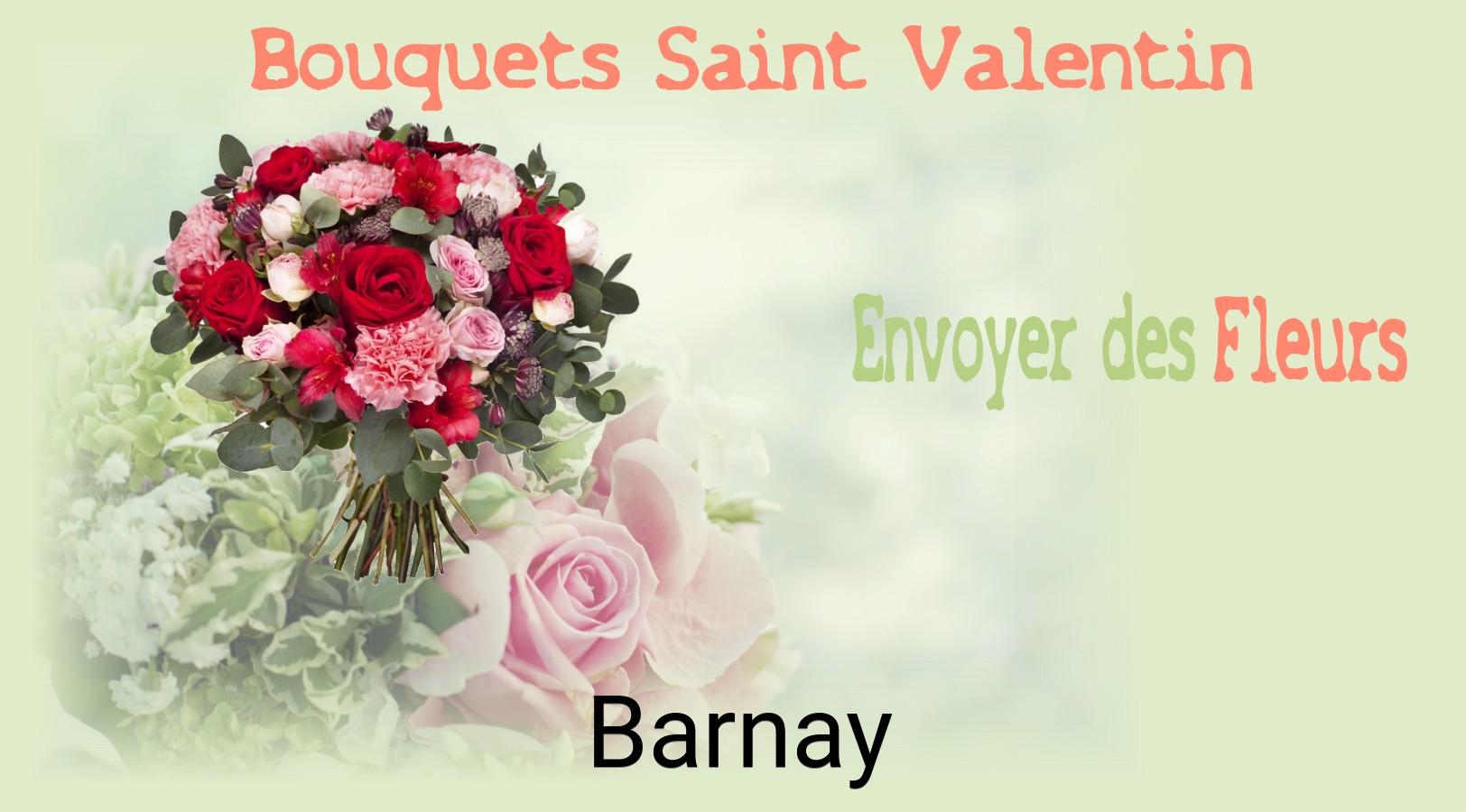 Roses de Saint-Valentin livrées à Barnay
